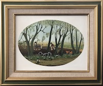 Ploegen 48x40 cm 202