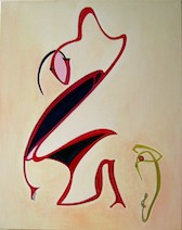 moeder &#38; kind 40x50 cm 168