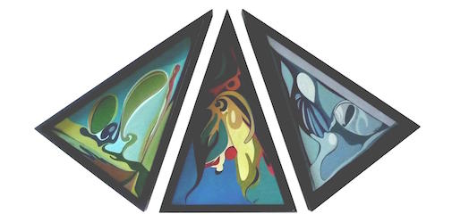 drieluik 120x60 cm 505