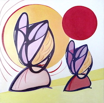 tweelingen 50x50 cm 211