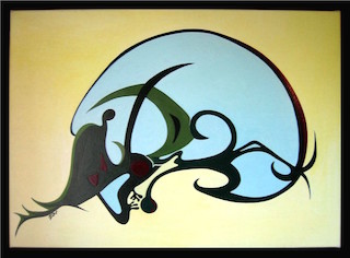 woestijnleven 76x56 cm 320